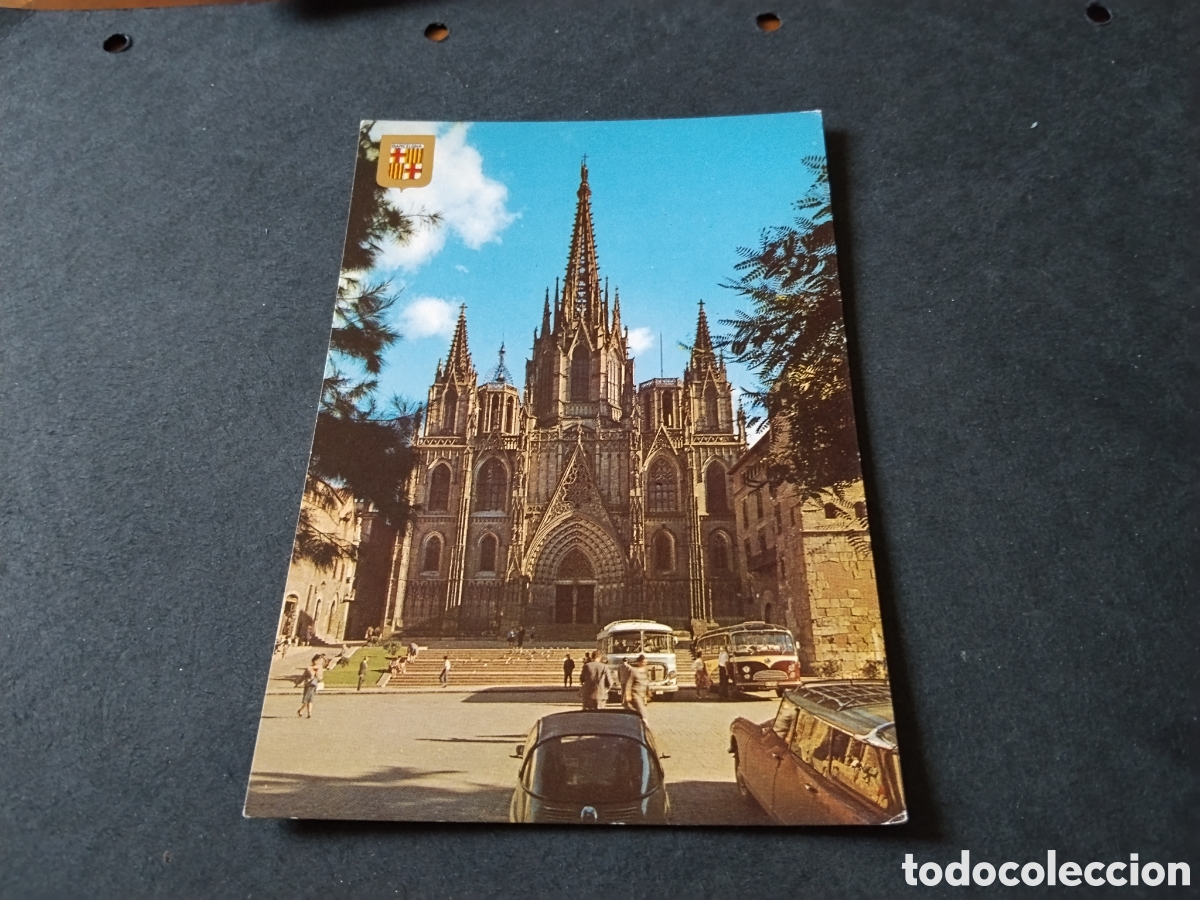 Postales: Postal Barcelona catedral