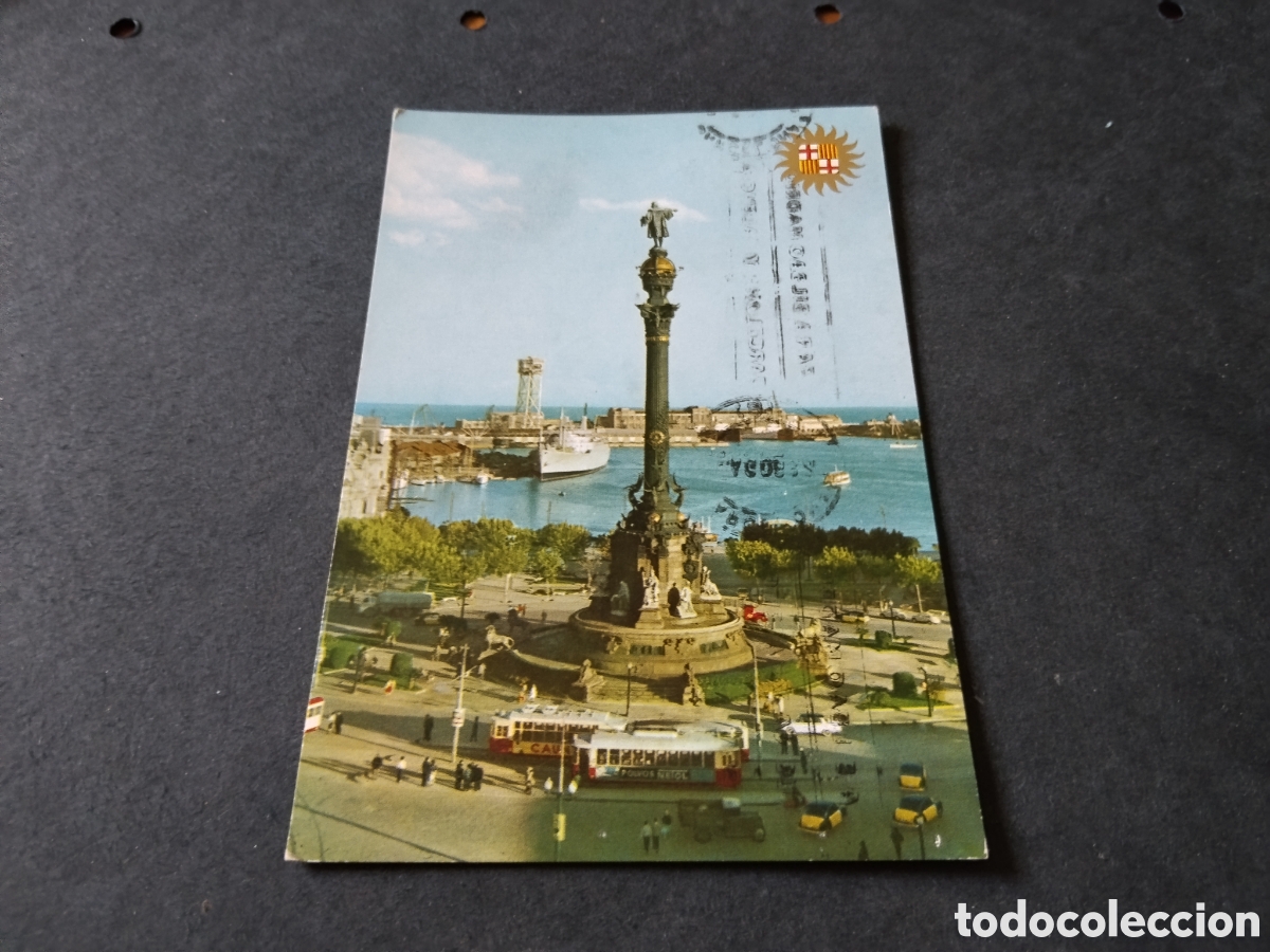 Postales: Postal Barcelona panor&aacute;mica