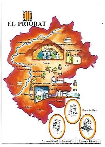 Postales: &rdquo; EL PRIORAT &rdquo;.- CAMPA&Ntilde;A PER A LA IDENTIFICACIO DEL TERRITORIO DEL CONGRES DE CULTURA CATALAN