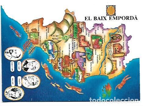 Postales: &rdquo;EL BAIX EMPORDA &rdquo;.- CAMPA&Ntilde;A PER A LA IDENTIFICACIO DEL TERRITORIO DEL CONGRES DE CULTURA CATALAN