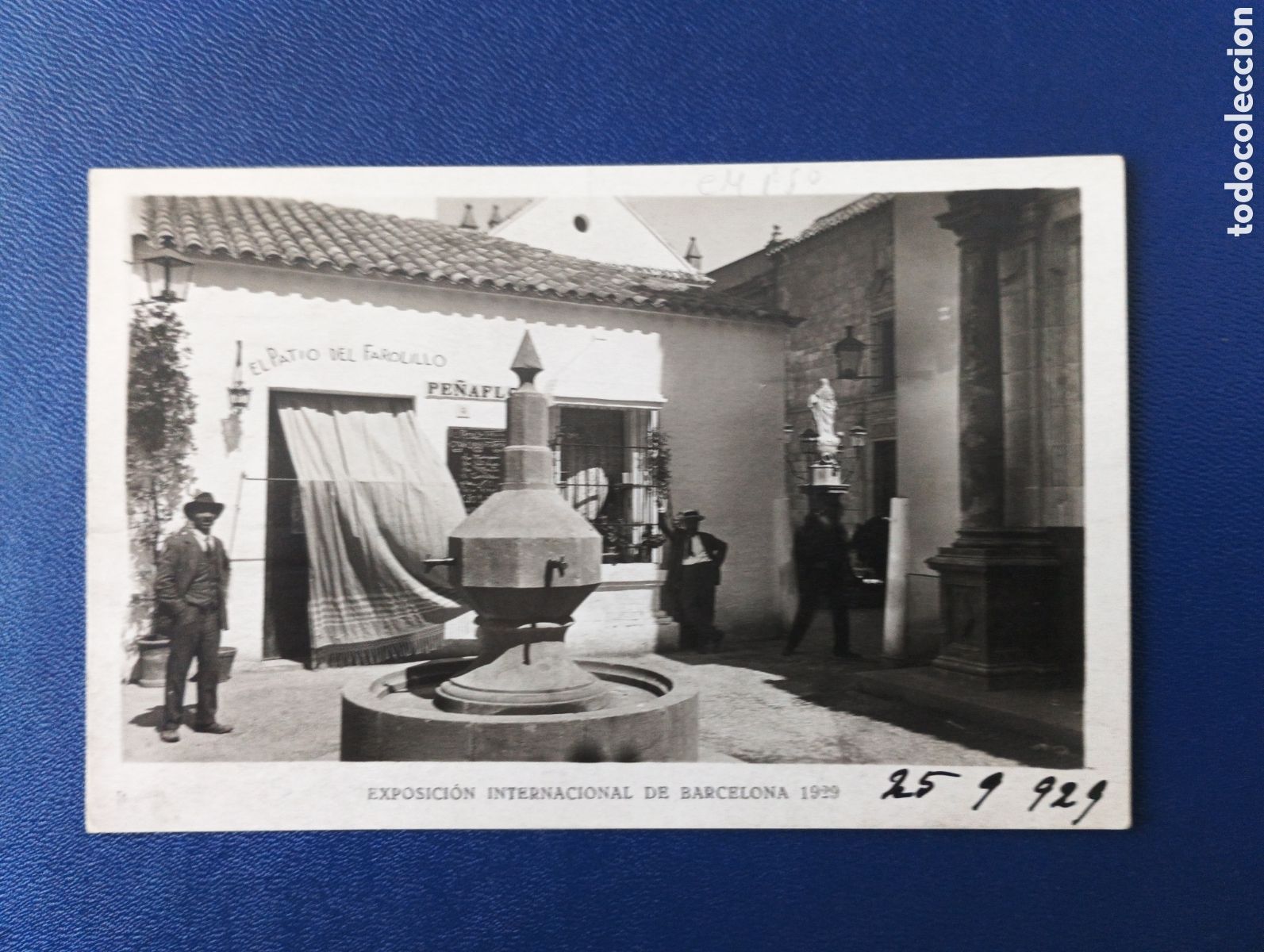 Postales: TARJETA POSTAL ESPA&Ntilde;A 1929 EXPOSICI&Oacute;N INTERNACIONAL BARCELONA. PUEBLO ESPA&Ntilde;OL. BARRIO ANDALUZ.