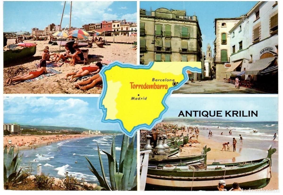 Postales: TORREDEMBARRA N&ordm; 16 VARIAS VISTAS / EDICIONES COSTADOR / SIN FRANQUEAR