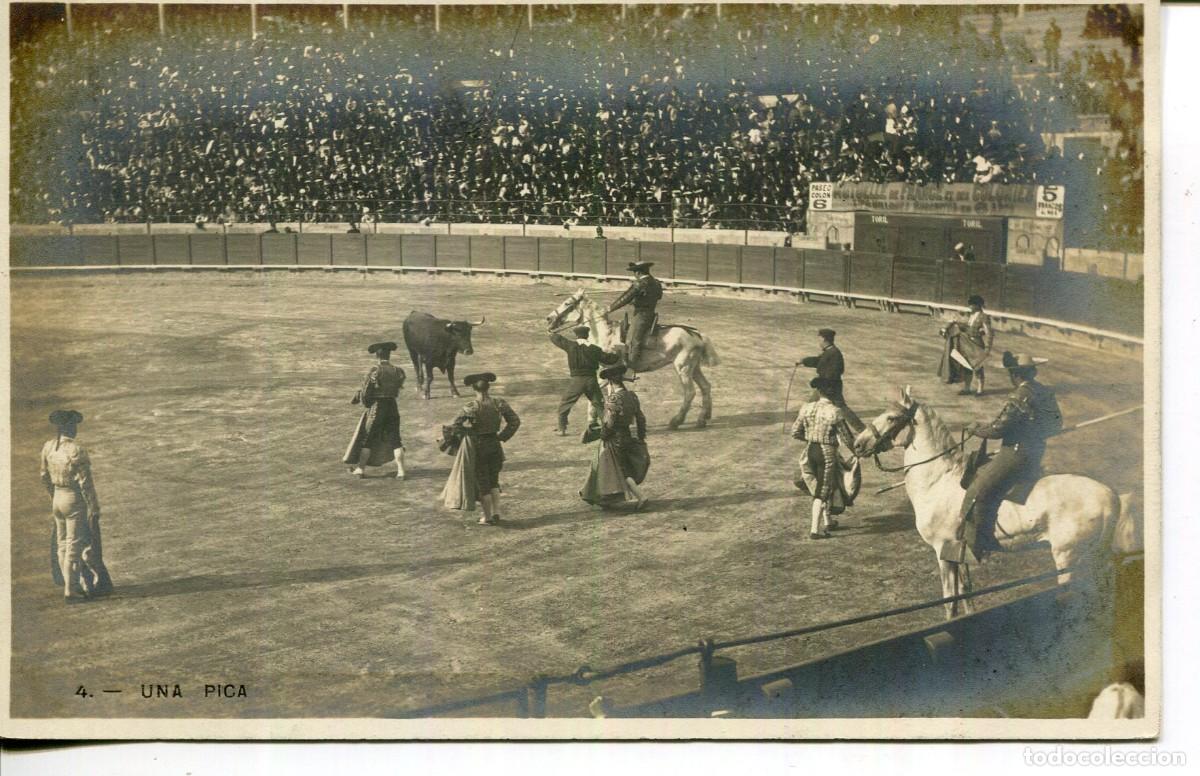 Postais: BARCELONA- LAS ARENAS- UNA PICA- A&Ntilde;O 1904-LB- LUIS BARTRINA- N&ordm; 4 -FOTOGR&Aacute;FICA-