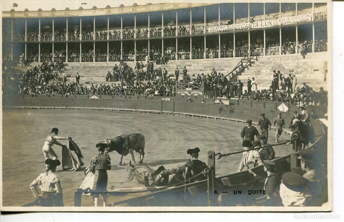 Postais: BARCELONA- LAS ARENAS- UN QUITE- A&Ntilde;O 1904-LB- LUIS BARTRINA- N&ordm; 6 -FOTOGR&Aacute;FICA-