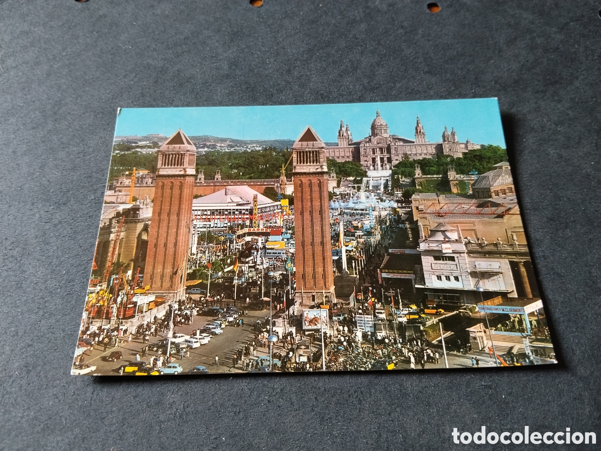 Postales: Postal Barcelona exposici&oacute;n
