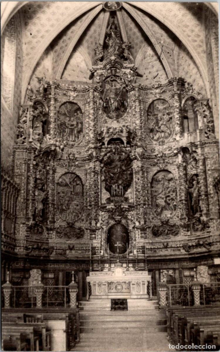 Postales: Arenys de Mar - Santa Mar&iacute;a -Retaule de Pau Costa- Antigua Postal Fotogr&aacute;fica - Sin datos - 141x88mm
