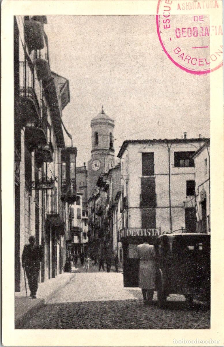 Postales: Olot - Calle San Rafael - Sin datos - Sello de Escuela - 140x90mm - Imagen In&eacute;dita en Todocolecci&oacute;n