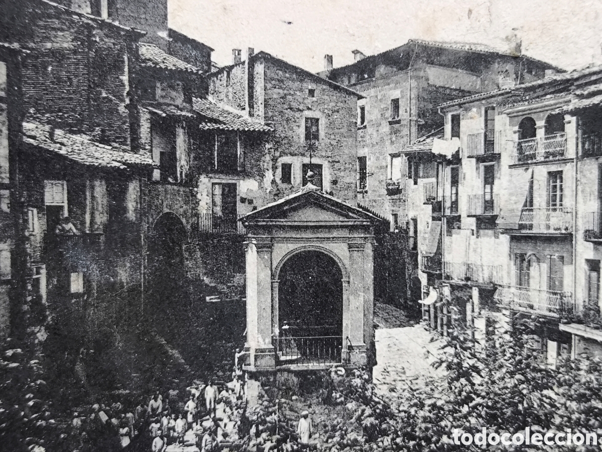 Postales: SOLSONA PLA&Ccedil;A SANT JOAN POSTAL FOTOTIPIA LLEIDA C. 1930
