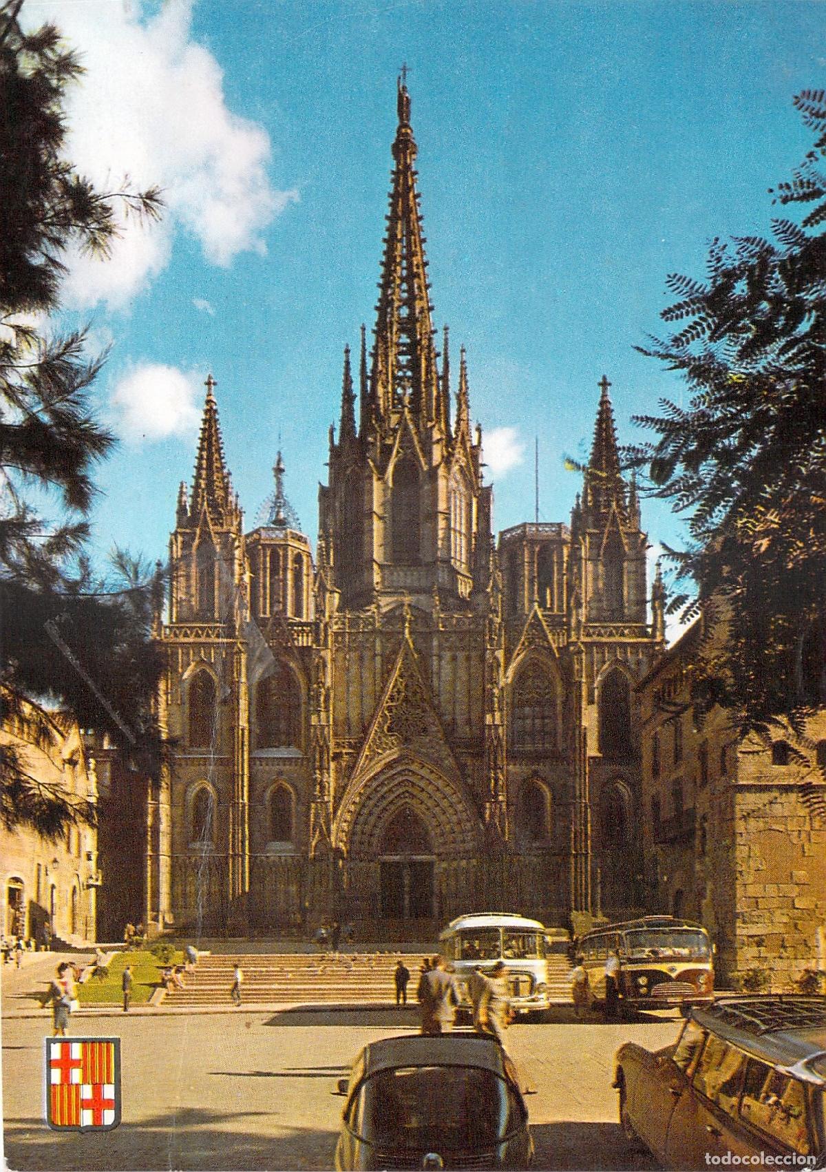 Postales: Postal de la Catedral de Barcelona
