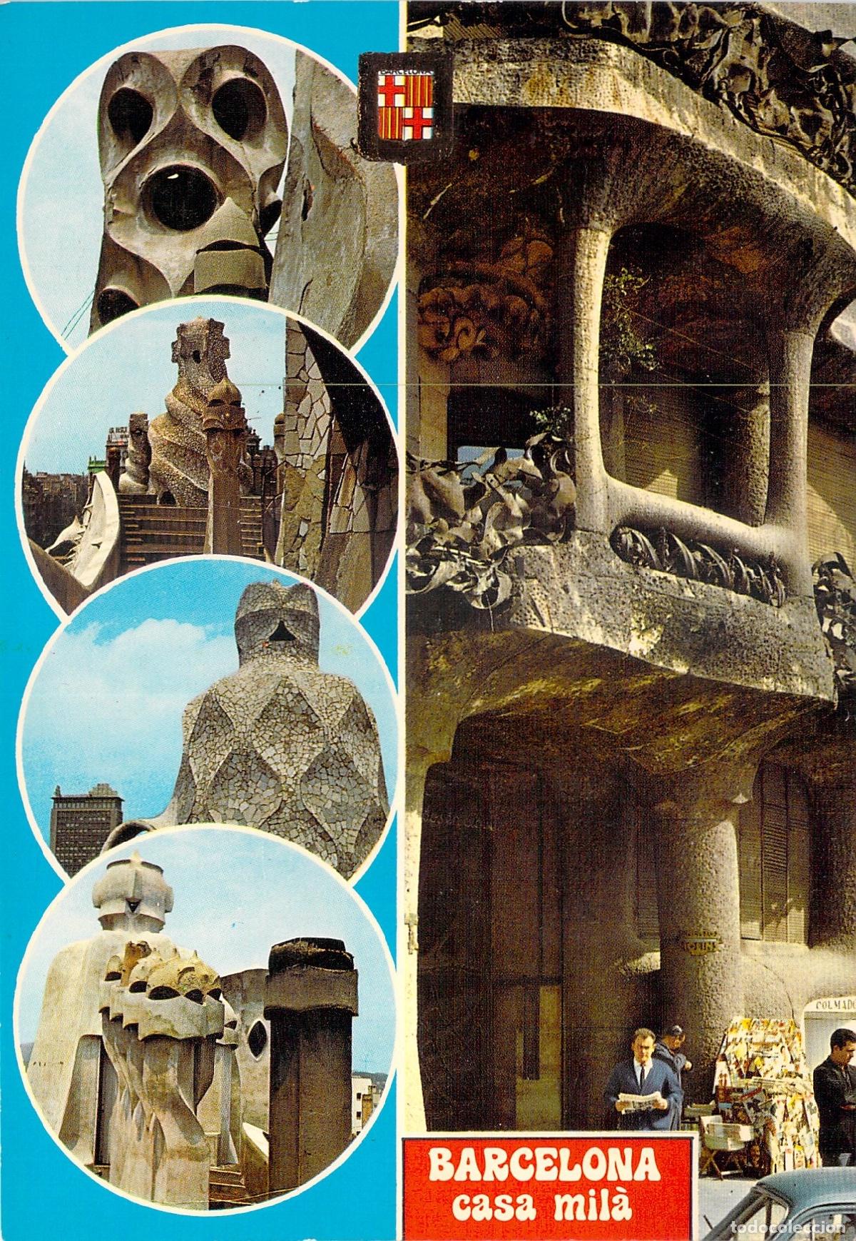 Postales: Postal de Barcelona - Casa Mil&agrave; - La Pedrera
