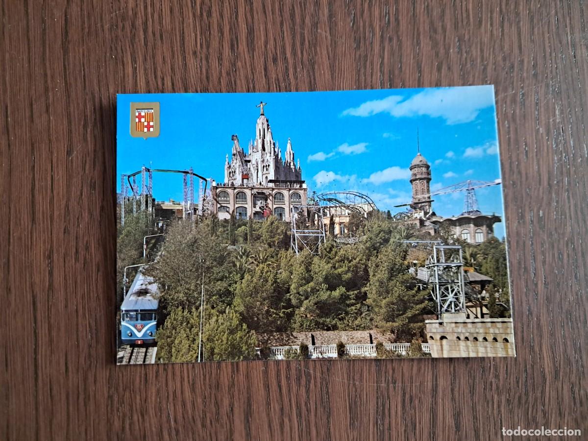Postales: postal de Espa&ntilde;a, Tibidabo, Barcelona n&ordm; 409, a&ntilde;o 1962.