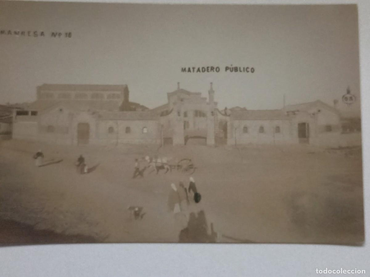 Postales: POSTAL DE MANRESA - MATADERO PUBLICO (UNION POSTAL UNIVERSAL N&ordm; 16