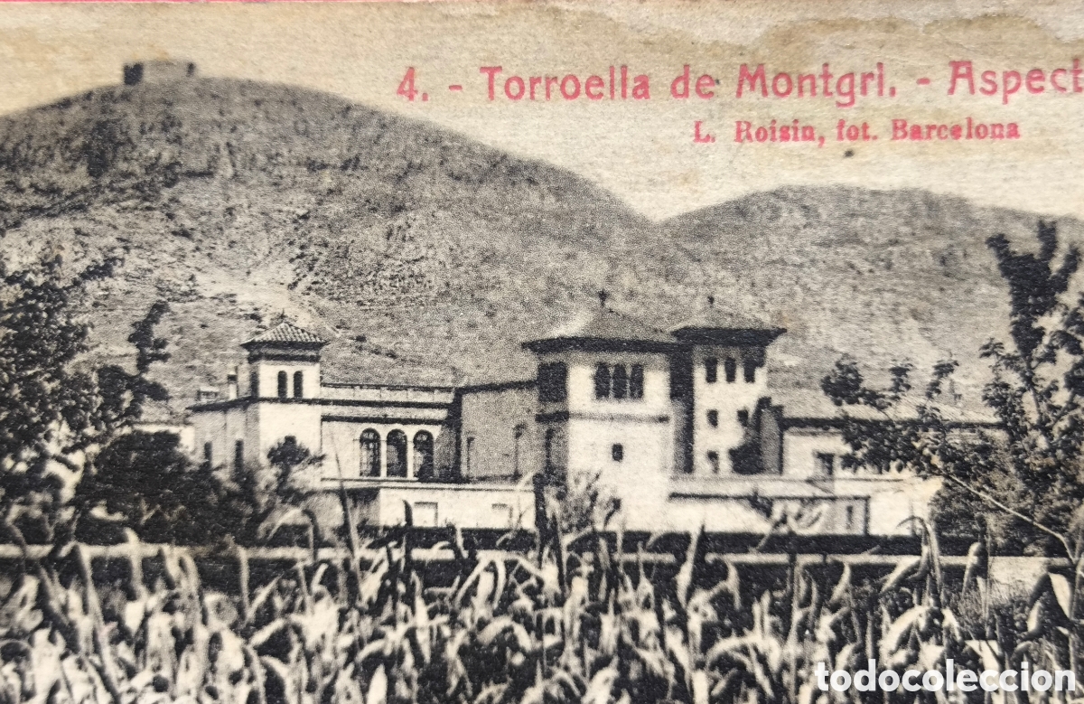 Postales: TORROELLA DE MONTGR&Iacute; XALET MIRONA POSTAL FOTOTIPIA CIRCULADA 1929