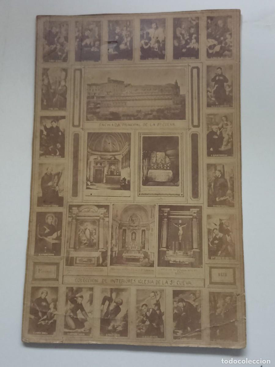 Postales: TARJETA DE MANRESA-FACHADA PRINCIPAL DE LA STA.CUEVA-COLEC. INT.DE LA IGLESIA 1878