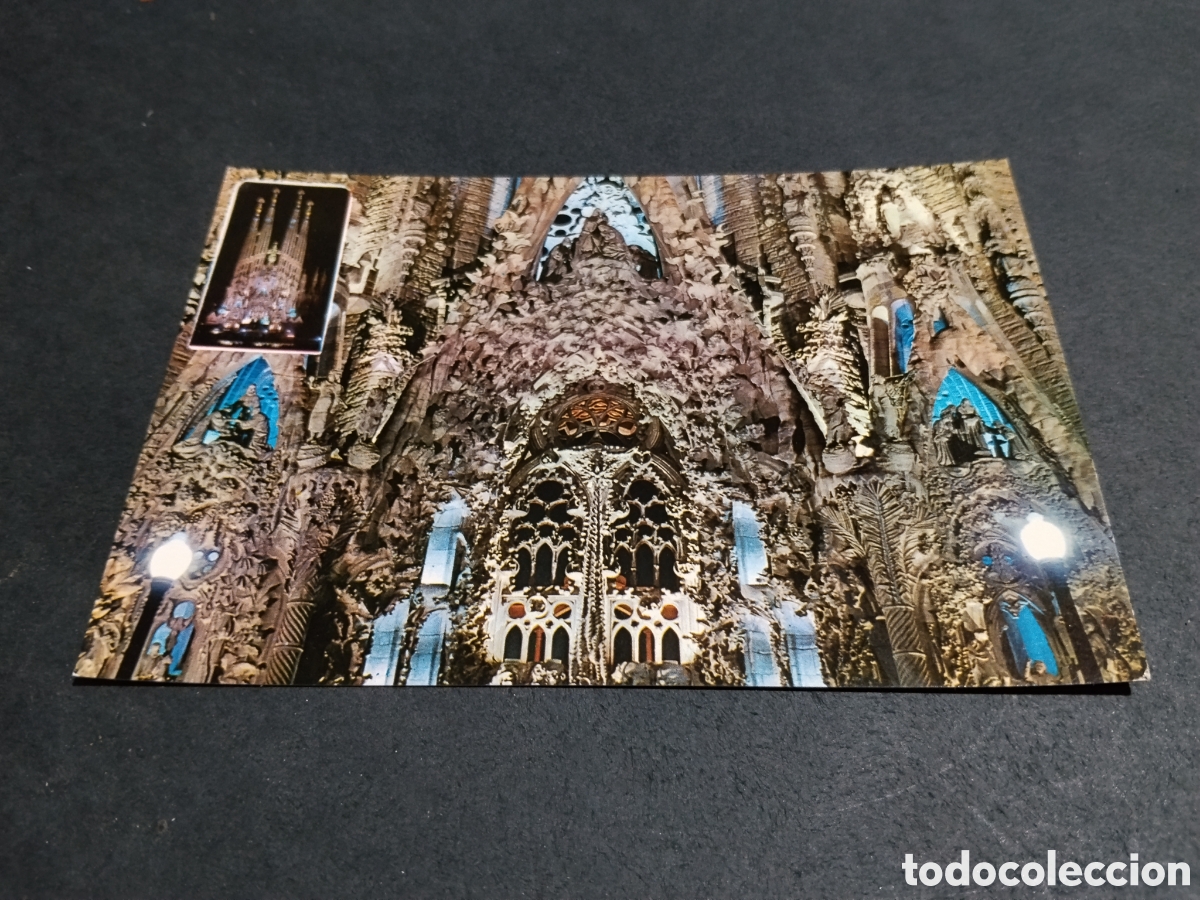 Postales: Postal templo sagrada familia