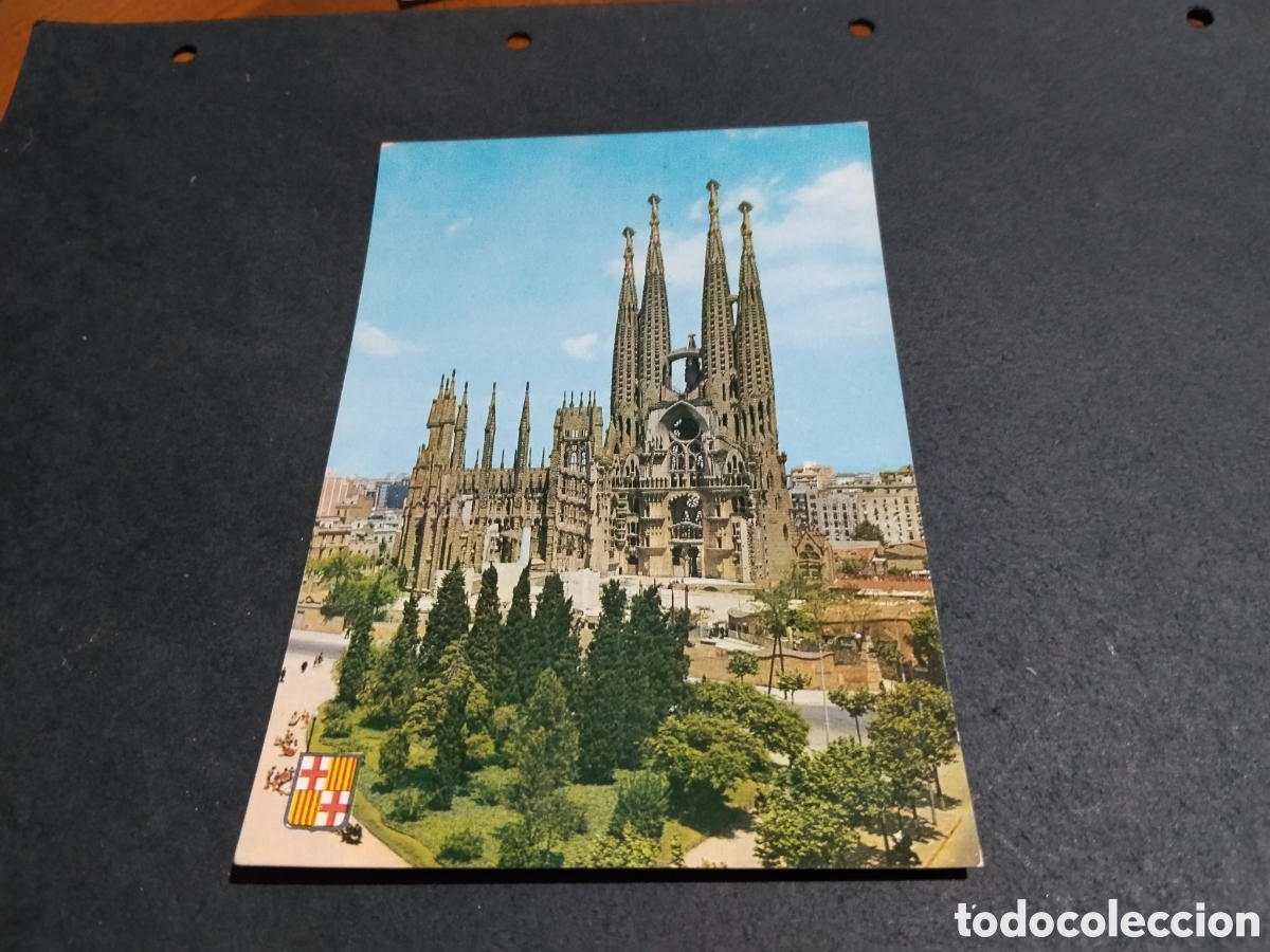 Postales: Postal Barcelona sagrada familia