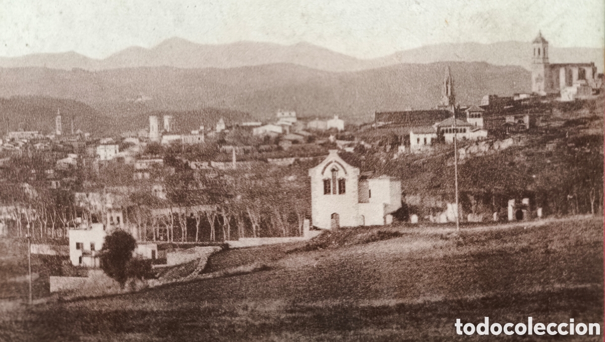 Postales: GIRONA VISTA PANOR&Aacute;MICA POSTAL FOTOTIPIA C. 1920
