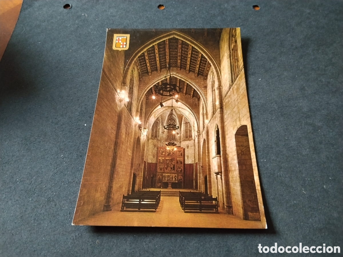 Postales: Postal Barcelona barrio g&oacute;tico