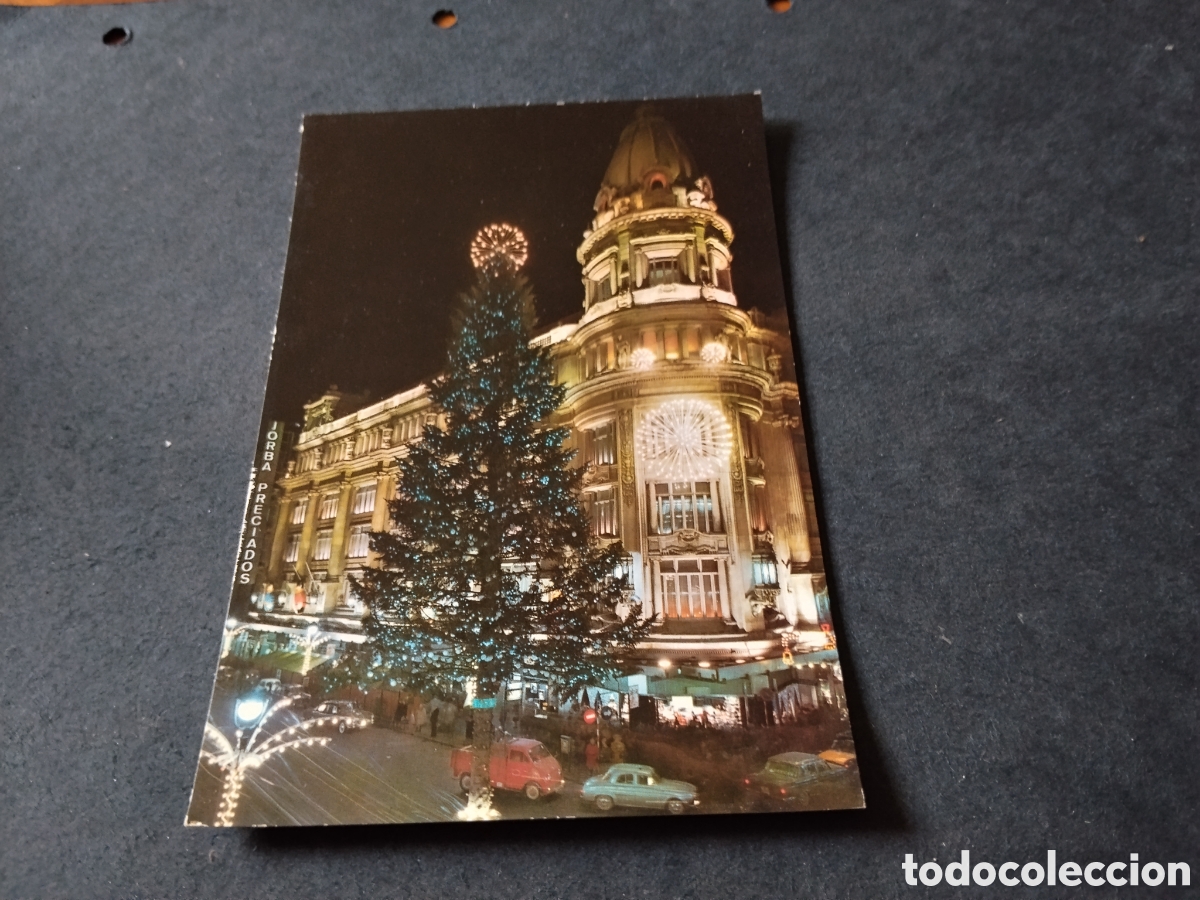 Postales: Postal Barcelona de noche