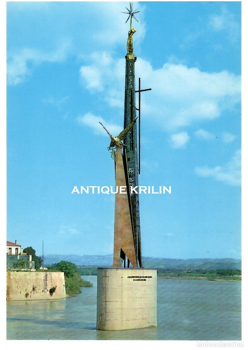 Postales: TORTOSA N&ordm; 11 MONUMENTO CONMEMORATIVO BATALLA DEL EBRO / FOTO DAUFI / SIN FRANQUEAR