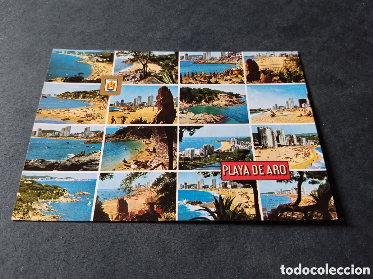 Postales: Postal playa de aro......