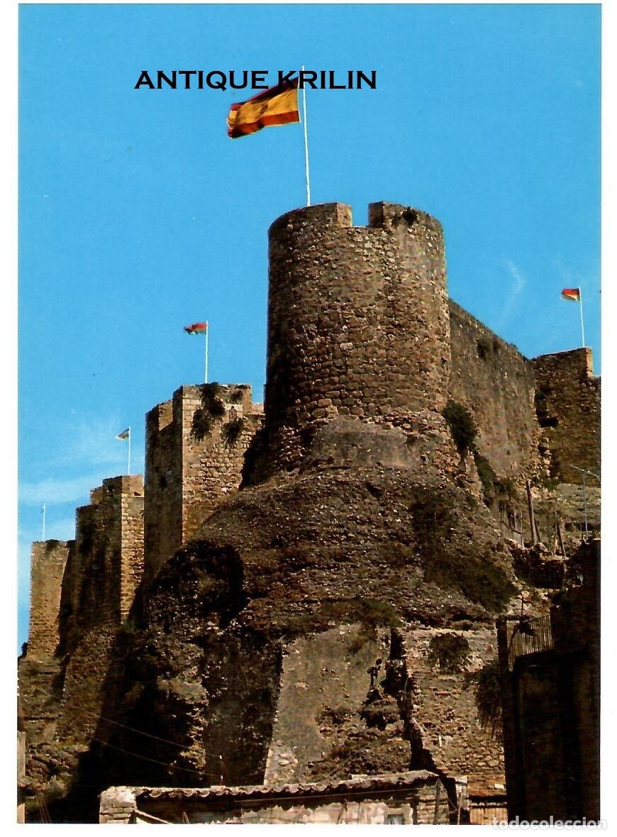Postales: TORTOSA N&ordm; 35 PUNTA DEL DIAMANTE , CASTILLO DE LA ZUDA / FOTO DAUFI / SIN FRANQUEAR