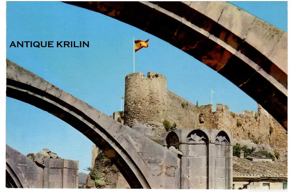 Postales: TORTOSA N&ordm; 12 PUNTA DEL DIAMANTE DEL CASTILLO DE LA ZUDA / FOTO DAUFI / SIN FRANQUEAR