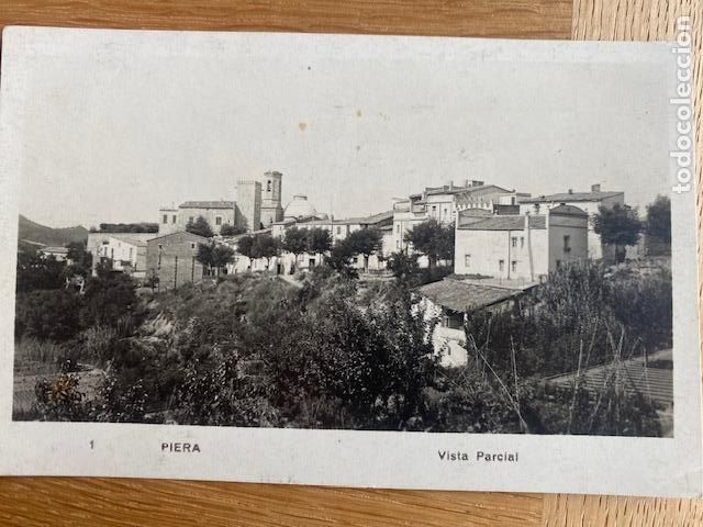 Postales: Piera. N&ordf; 1. Vista Parcial. Postal sin circular