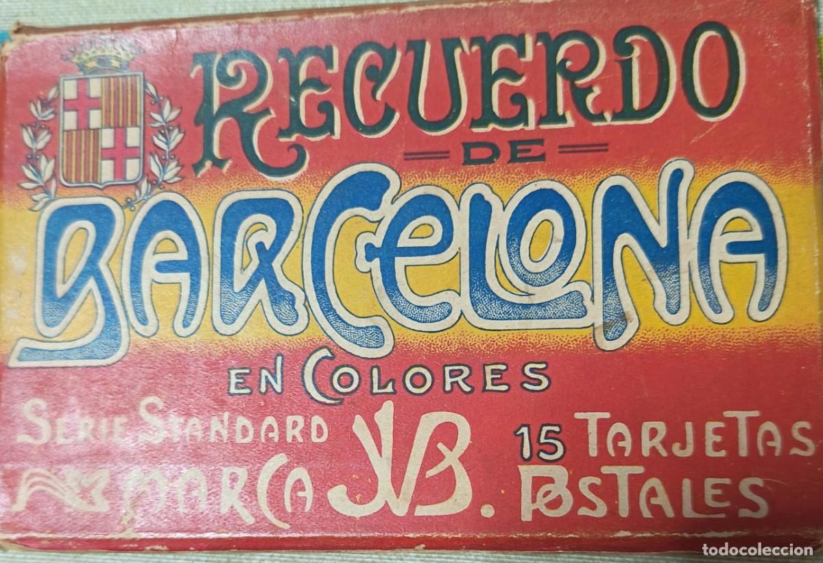 Postales: BARCELONA BLOC POSTALES NANTIGUAS