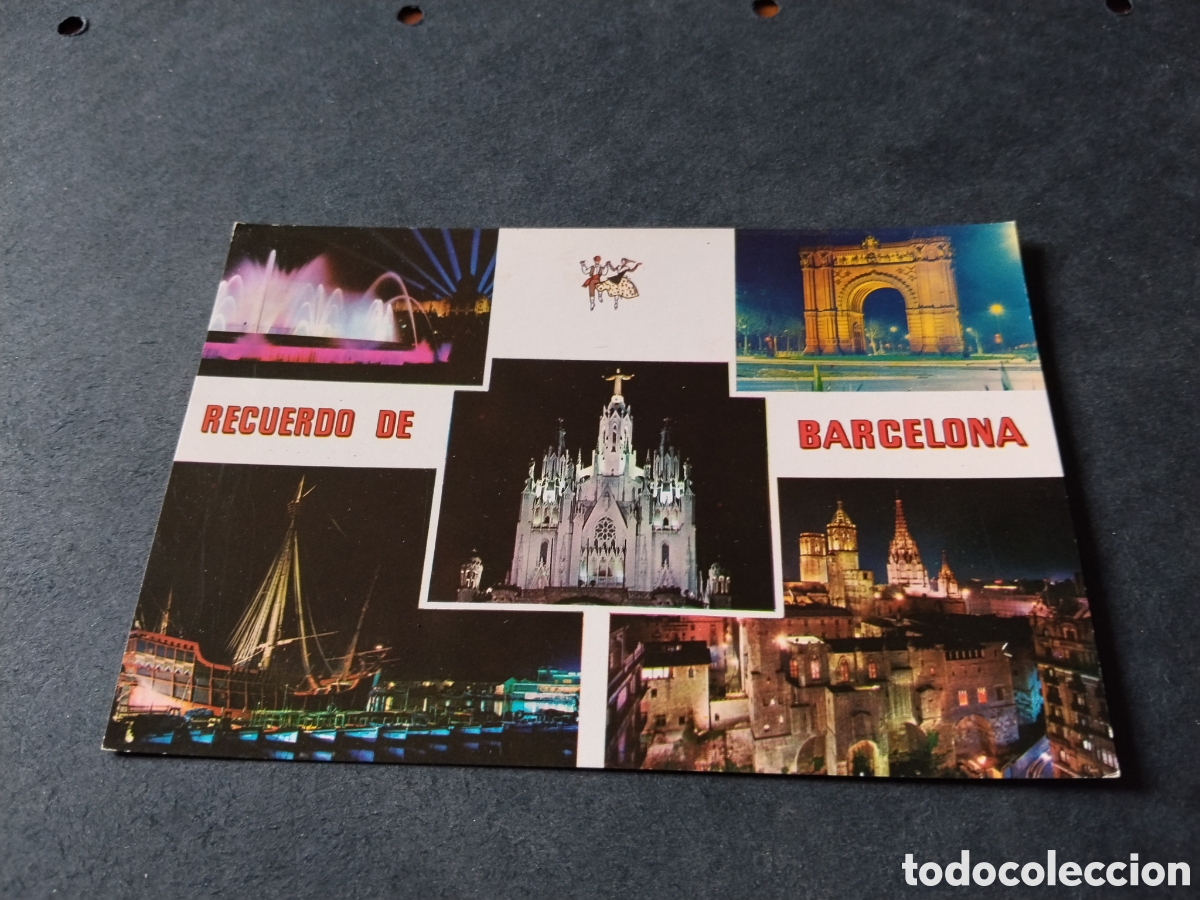 Postales: Postal Barcelona panor&aacute;mica