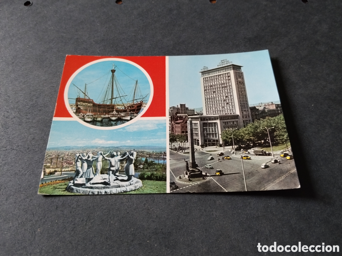 Postales: Postal Barcelona panor&aacute;mica