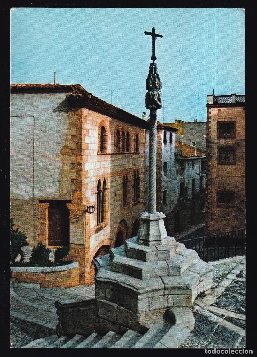 Postales: Montblanc. *Creu de Santa Maria i Museu-Arxiu* Circulada.