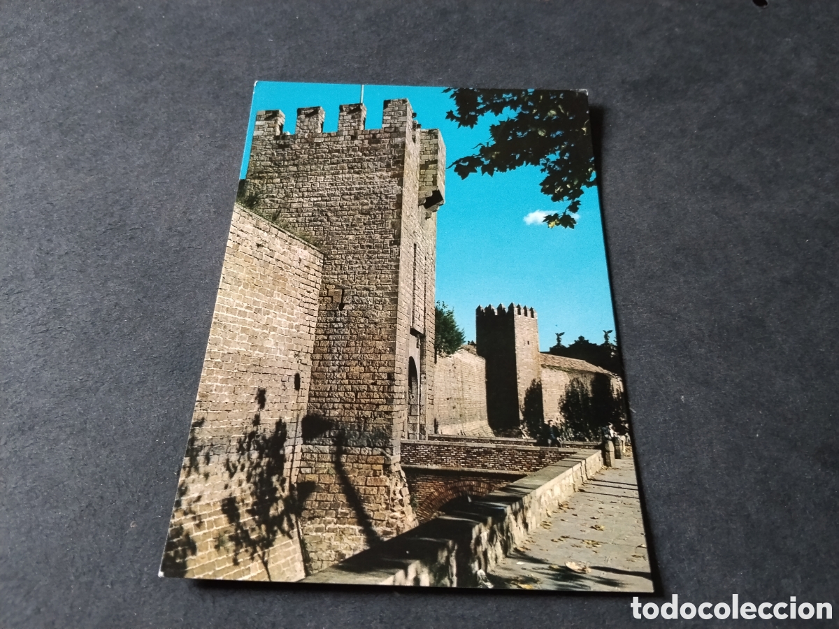 Postales: Postal Barcelona murallas de Atarazanas