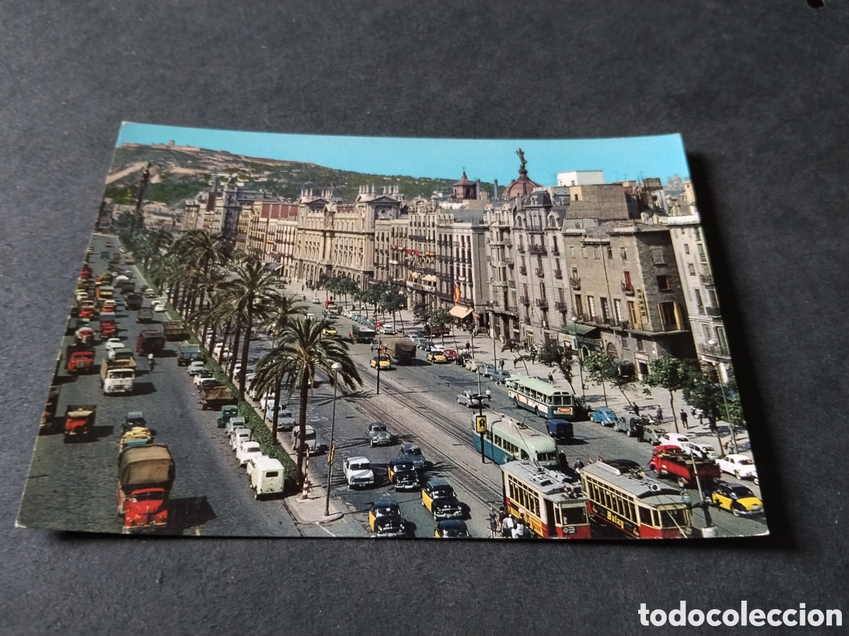 Postales: Postal Barcelona tranv&iacute;as