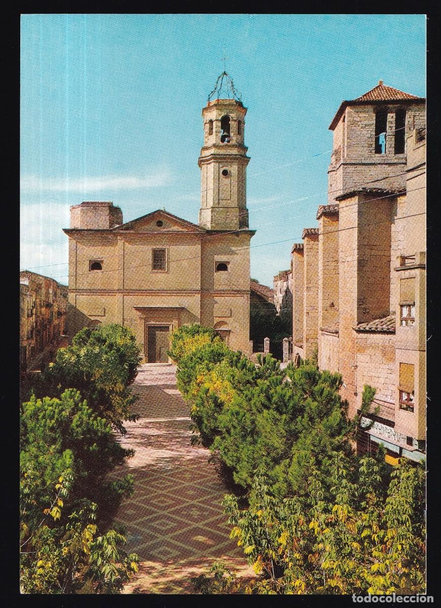 Postales: L&acute;Espluga de Francol&iacute;. *Pla&ccedil;a de l&acute;Esgl&eacute;sia* Nueva.