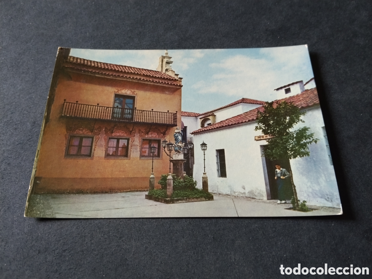 Postales: Postal Barcelona pueblo espa&ntilde;ol