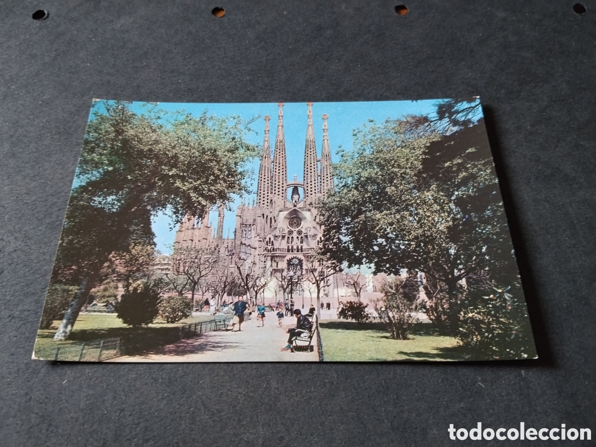 Postales: Postal Barcelona La Sagrada familia