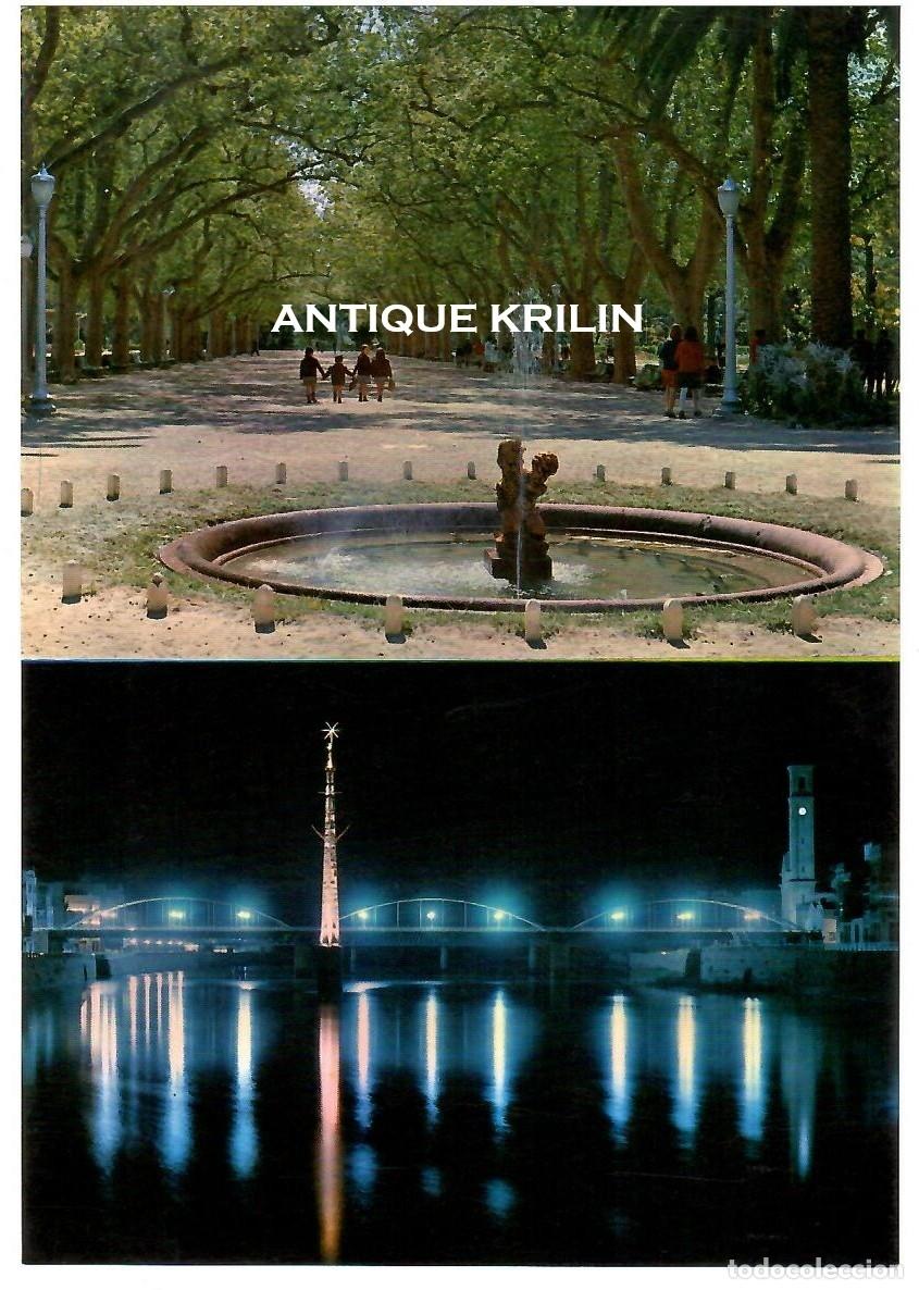 Postales: TORTOSA N&ordm; 23 PARQUE TEODORO GONZALEZ - RIO EBRO / FOTO DAUFI / SIN FRANQUEAR