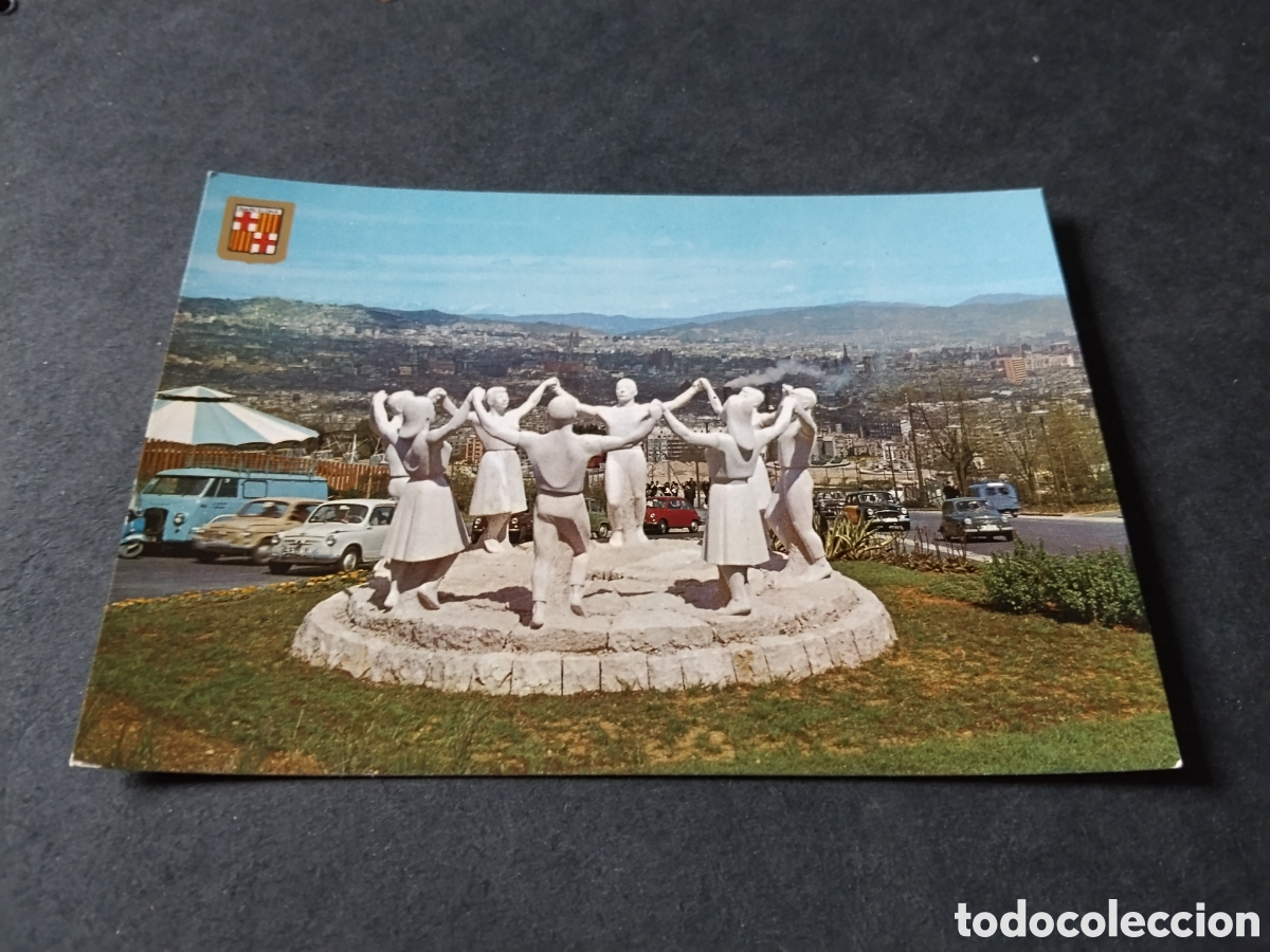 Postales: Postal Barcelona monument a la sardana