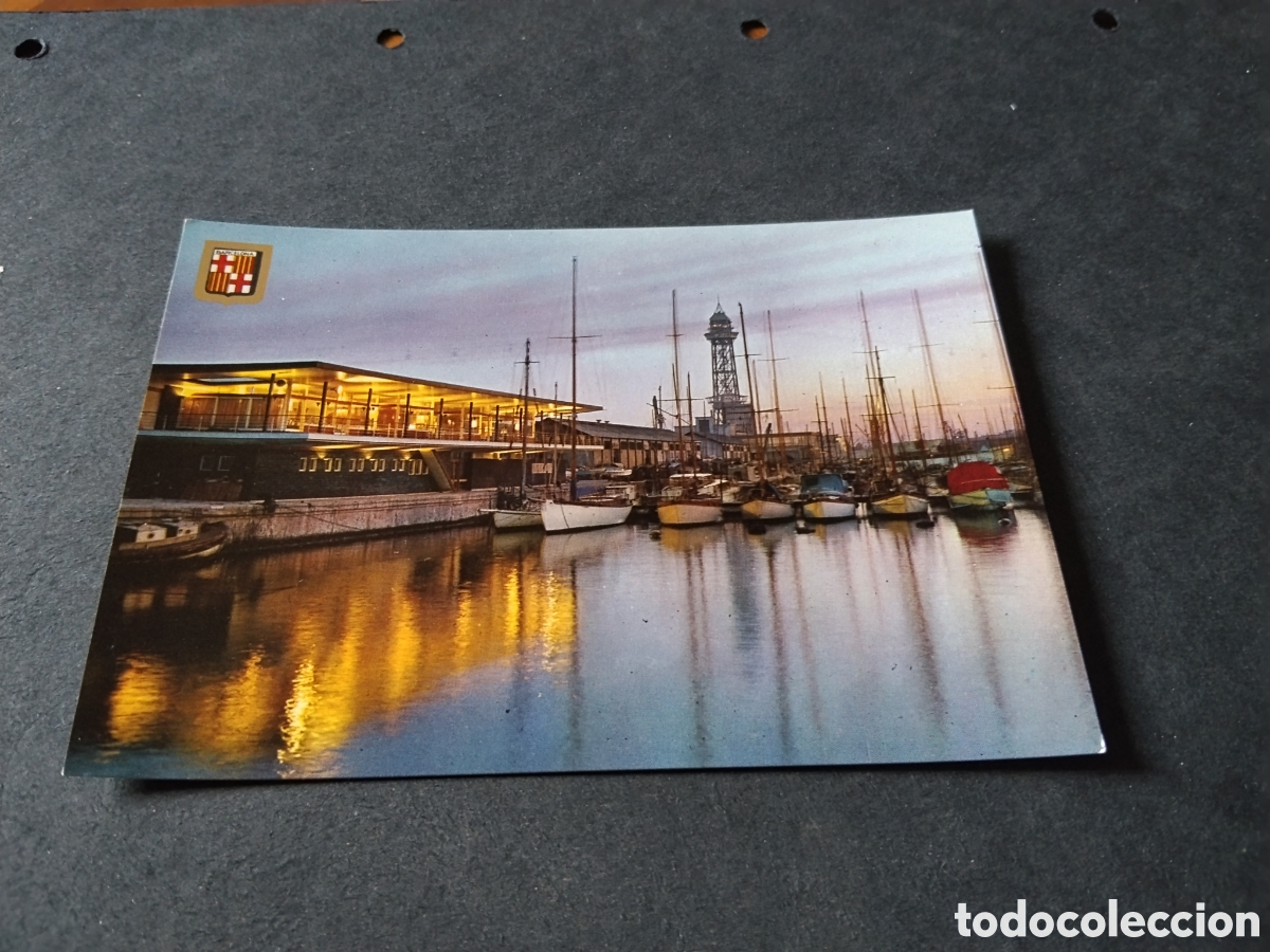 Postales: Postal Barcelona club n&aacute;utico