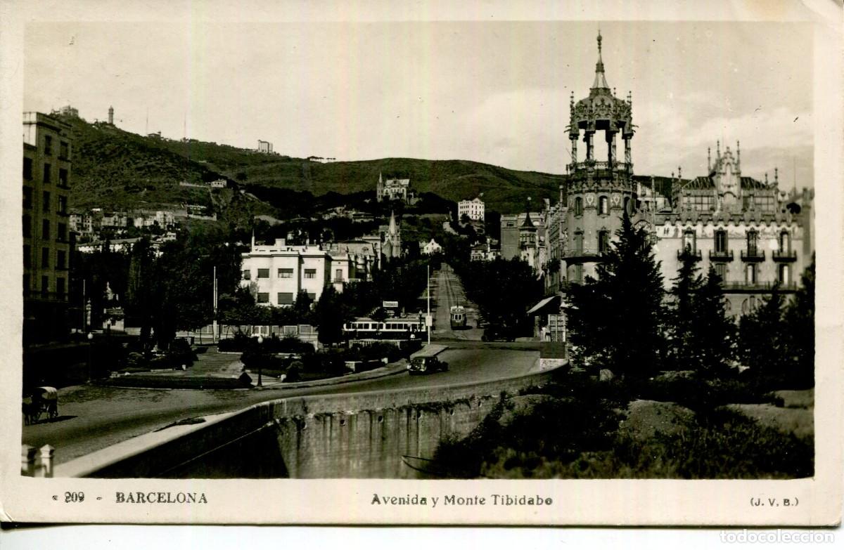 Postais: BARCELONA-AVDA TIBIDABO-EDIFICIO TORRE ANDREU-MODERNISMO-ARQUITECTO E. SAGNIER