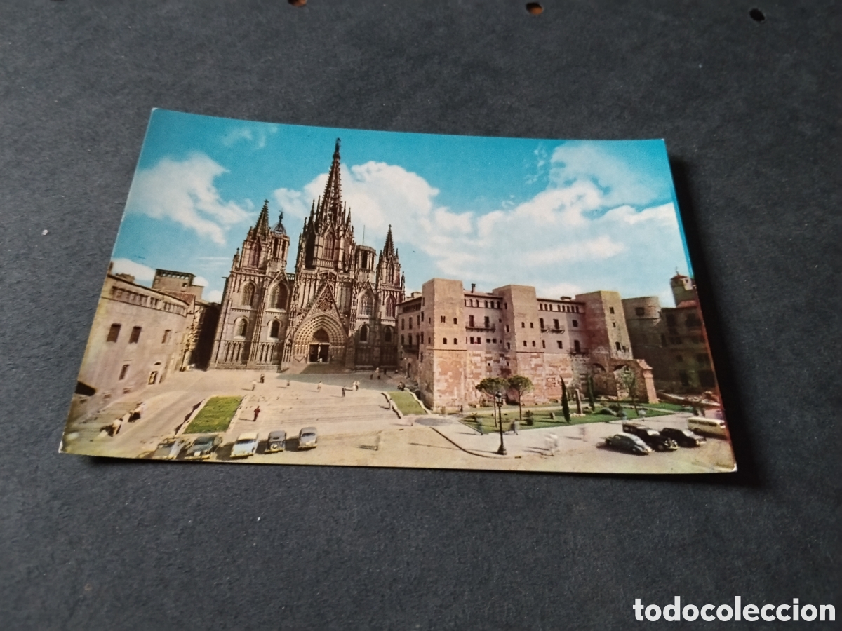 Postales: Postal Barcelona catedral