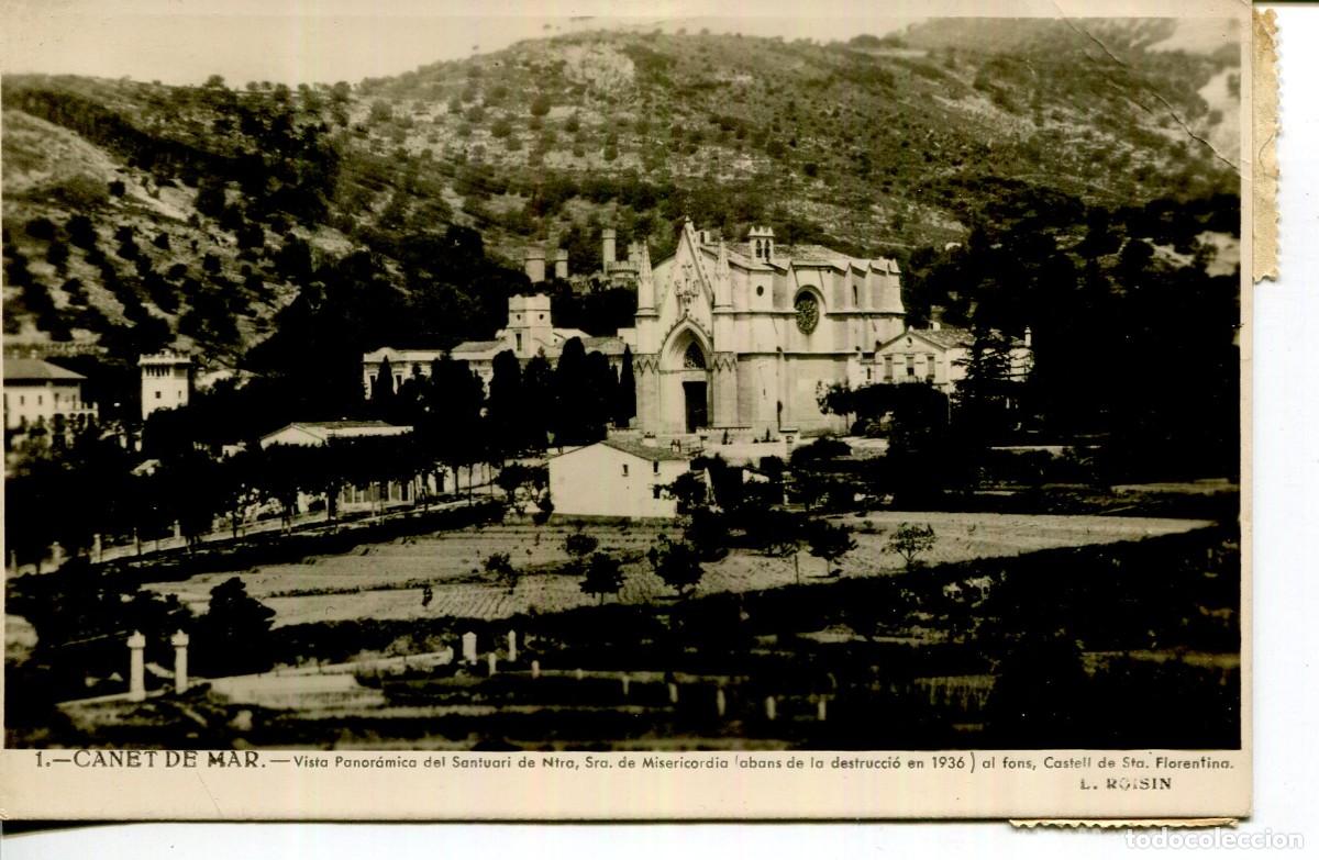 Postais: CANET DE MAR-SANTUARI DE NTRA SRA DE MISERICORDIA