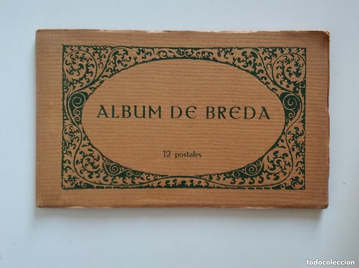 Postais: Album de Breda bloc con 12 postales de fototipia Thomas Barcelona completo