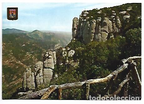 Postales: CREU DE ST. MIQUEL DES DEL CAMPING - CROSS OF ST. MICHAEL FROM THE CAMPING.- MONTSERRAT / BARCELONA