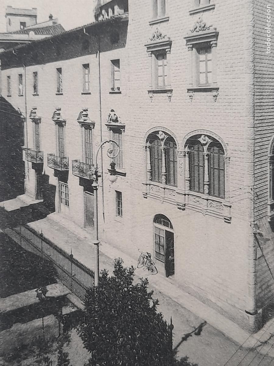 Postales: Vich. Palacio de Masferrer. Escrita en 1933. - Foto 3