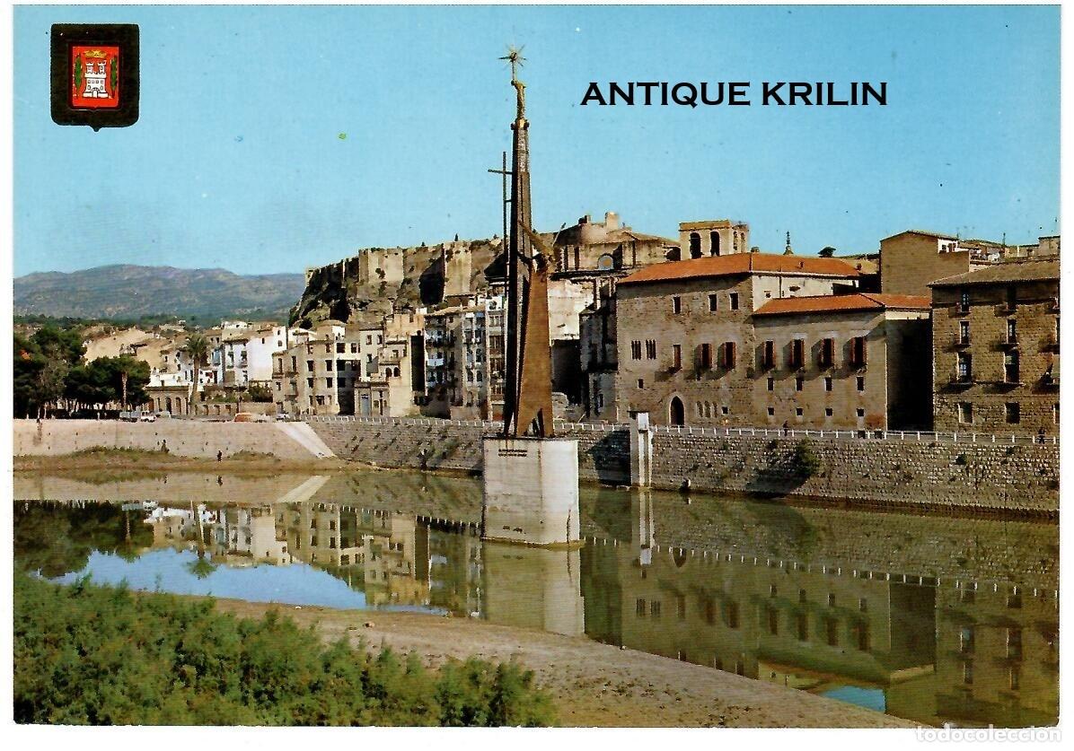 Postales: TORTOSA N&ordm; 5488 MONUMENTO BATALLA DEL EBRO / ESCUDO DE ORO / SIN FRANQUEAR