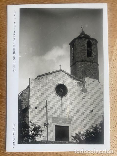 Postales: San Lorenzo de Hortons. N&ordm; 2 . Iglesia. Ed. Tarda. Postal sin circular