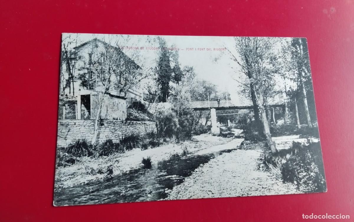 Postales: VALLFOGONA DE RIUCORP , POSTAL ANTIGUA , BLANCO Y NEGRO