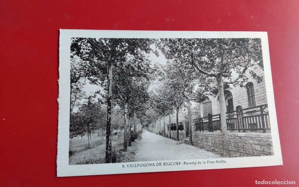 Postales: VALLFOGONA DE RIUCORP , POSTAL ANTIGUA , BLANCO Y NEGRO